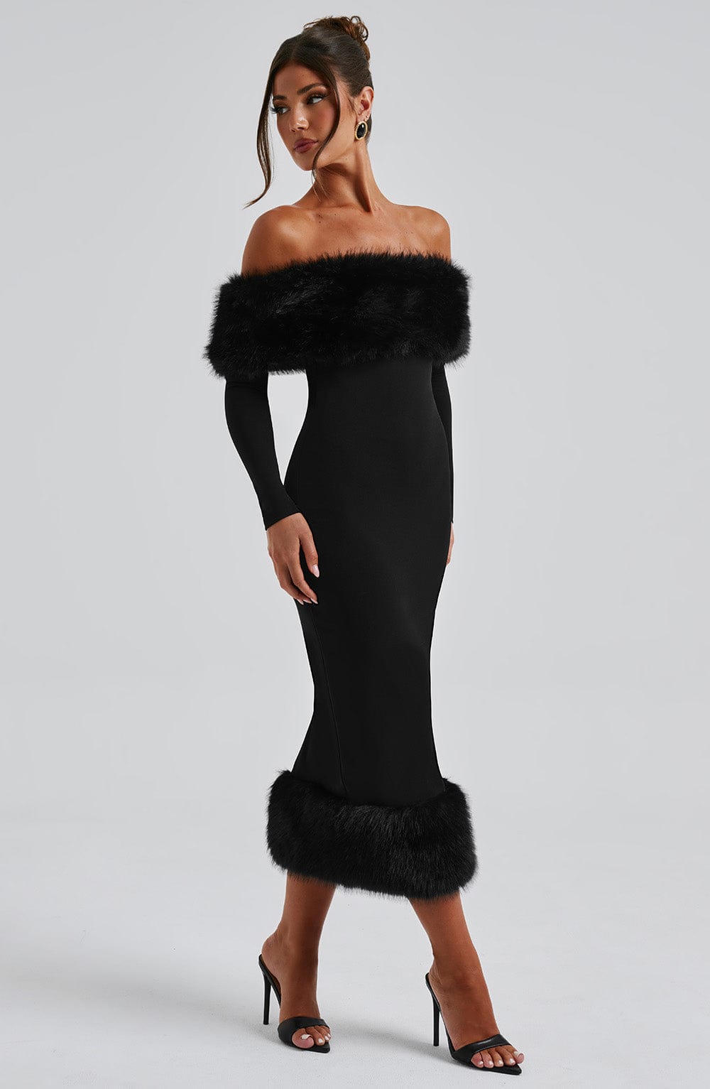 Vestido Midi Vittoria - Negro