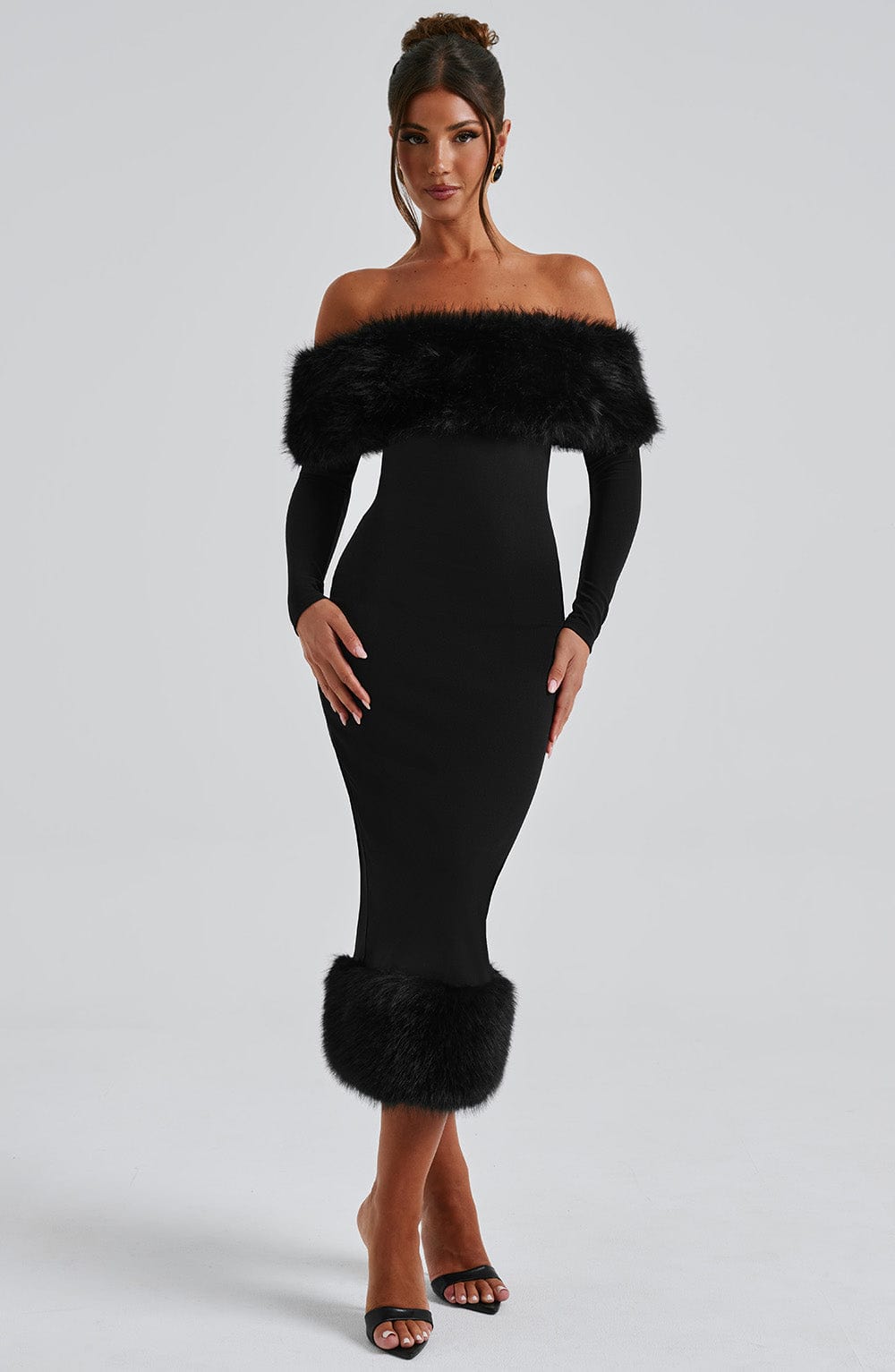 Vestido Midi Vittoria - Negro
