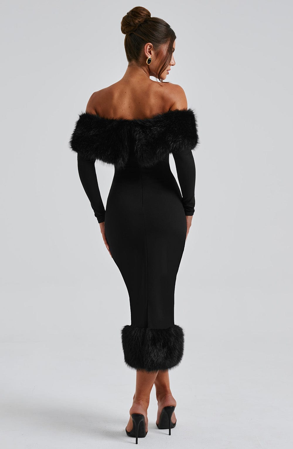 Vestido Midi Vittoria - Negro