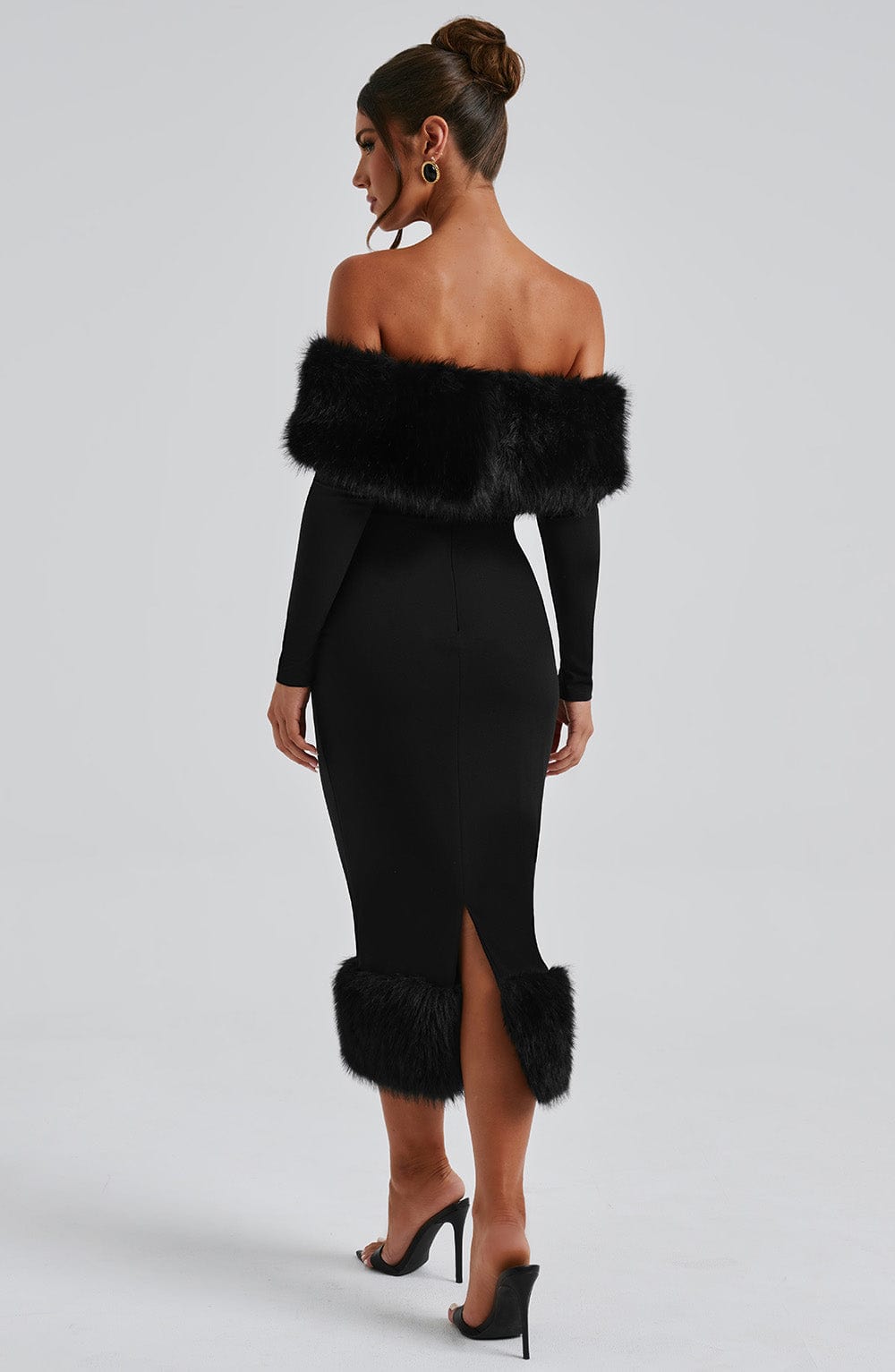Vestido Midi Vittoria - Negro