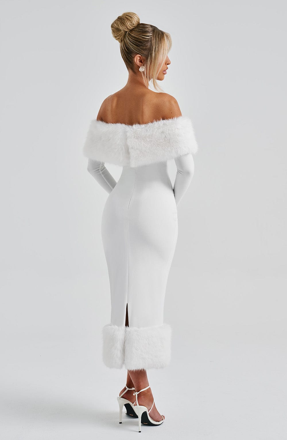 Vestido Midi Vittoria - Marfil