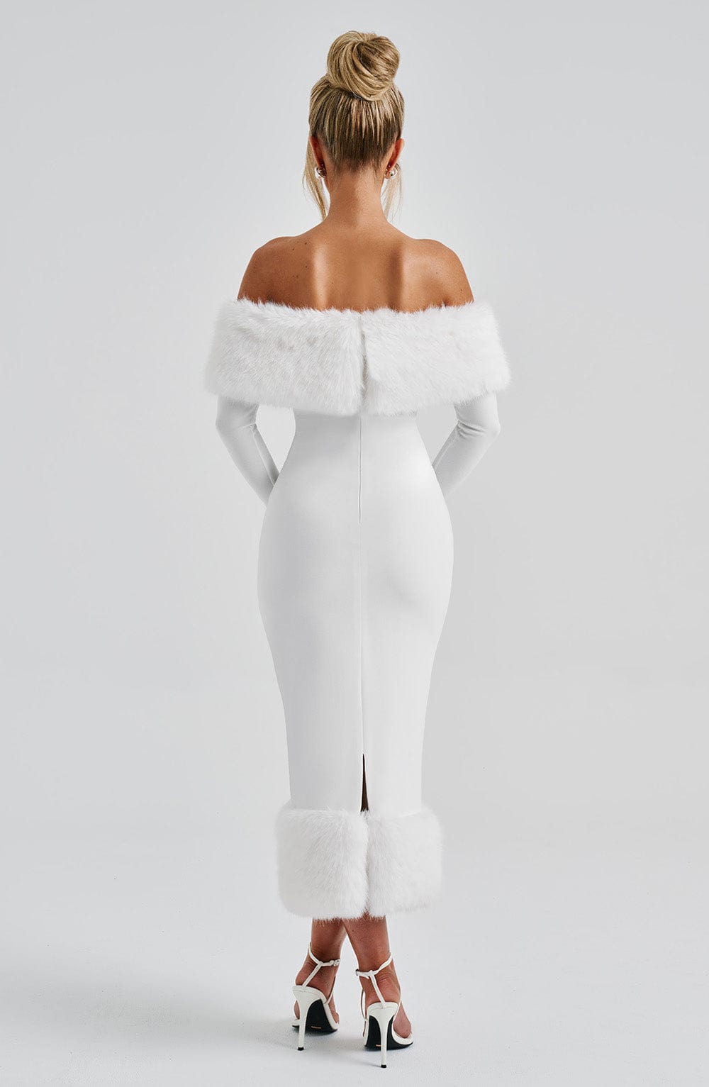 Vestido Midi Vittoria - Marfil