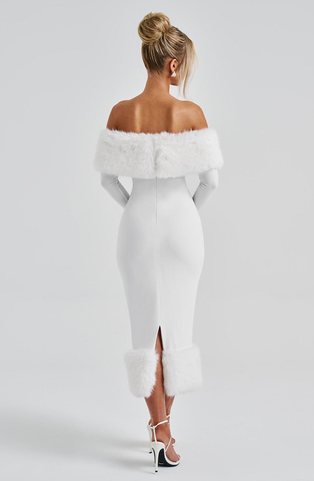 Vestido Midi Vittoria - Marfil