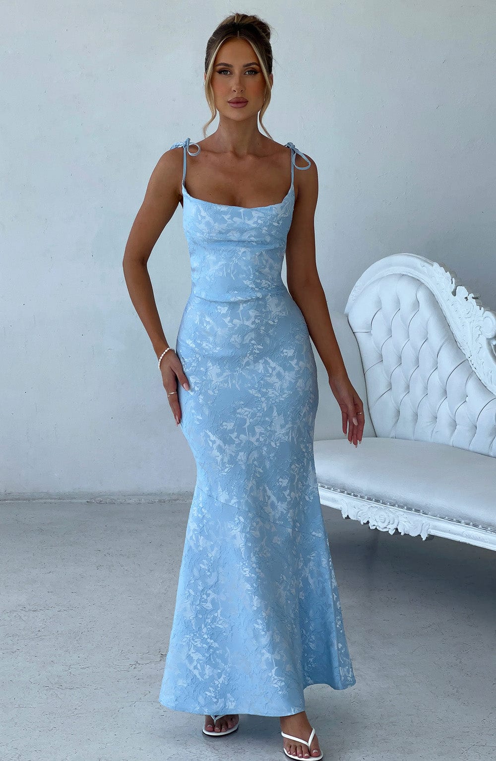 Vestido Maxi Whitney - Azul