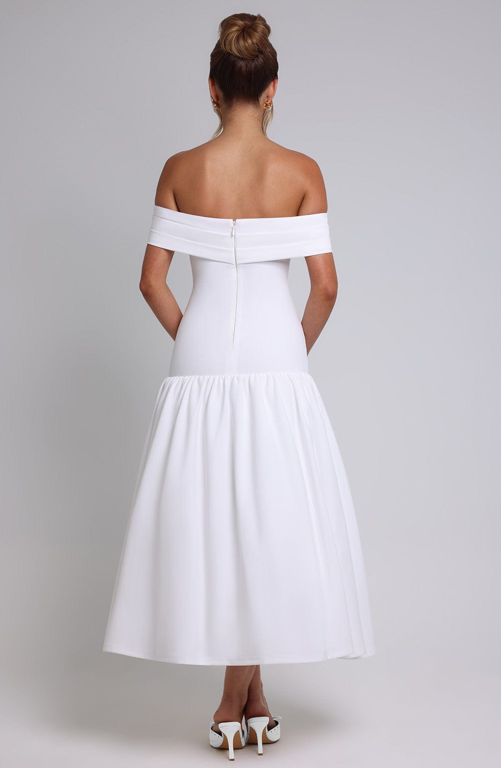 Vestido Midaxi Wilhelmina - Marfil
