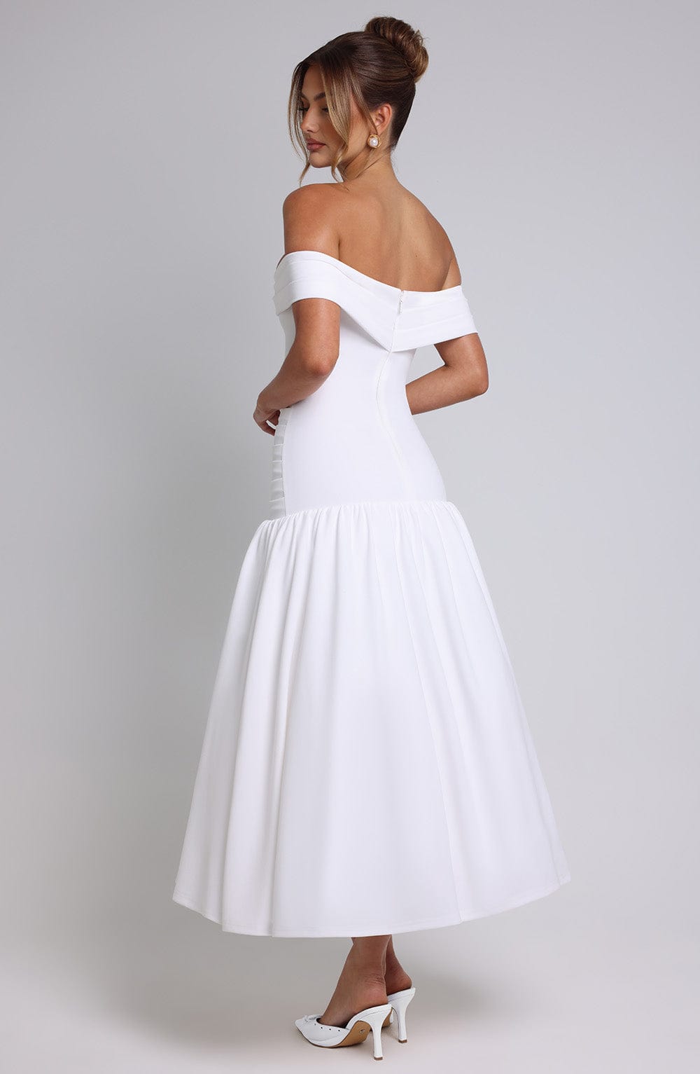 Vestido Midaxi Wilhelmina - Marfil