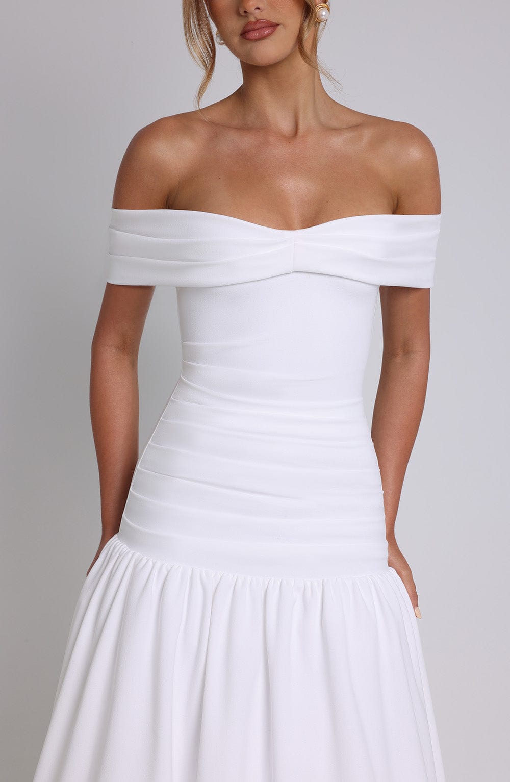 Vestido Midaxi Wilhelmina - Marfil