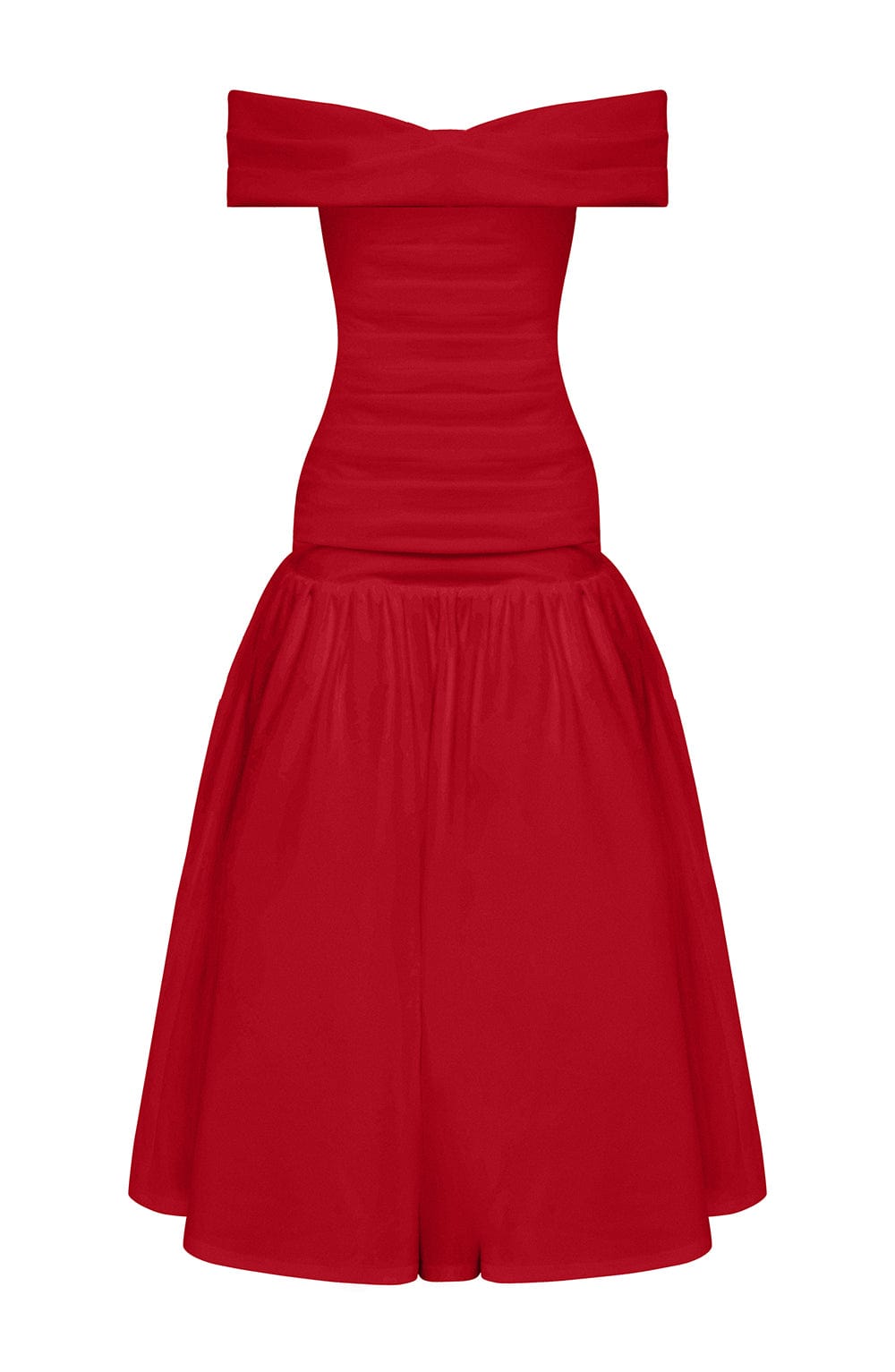 Vestido Midaxi Wilhelmina - Rojo