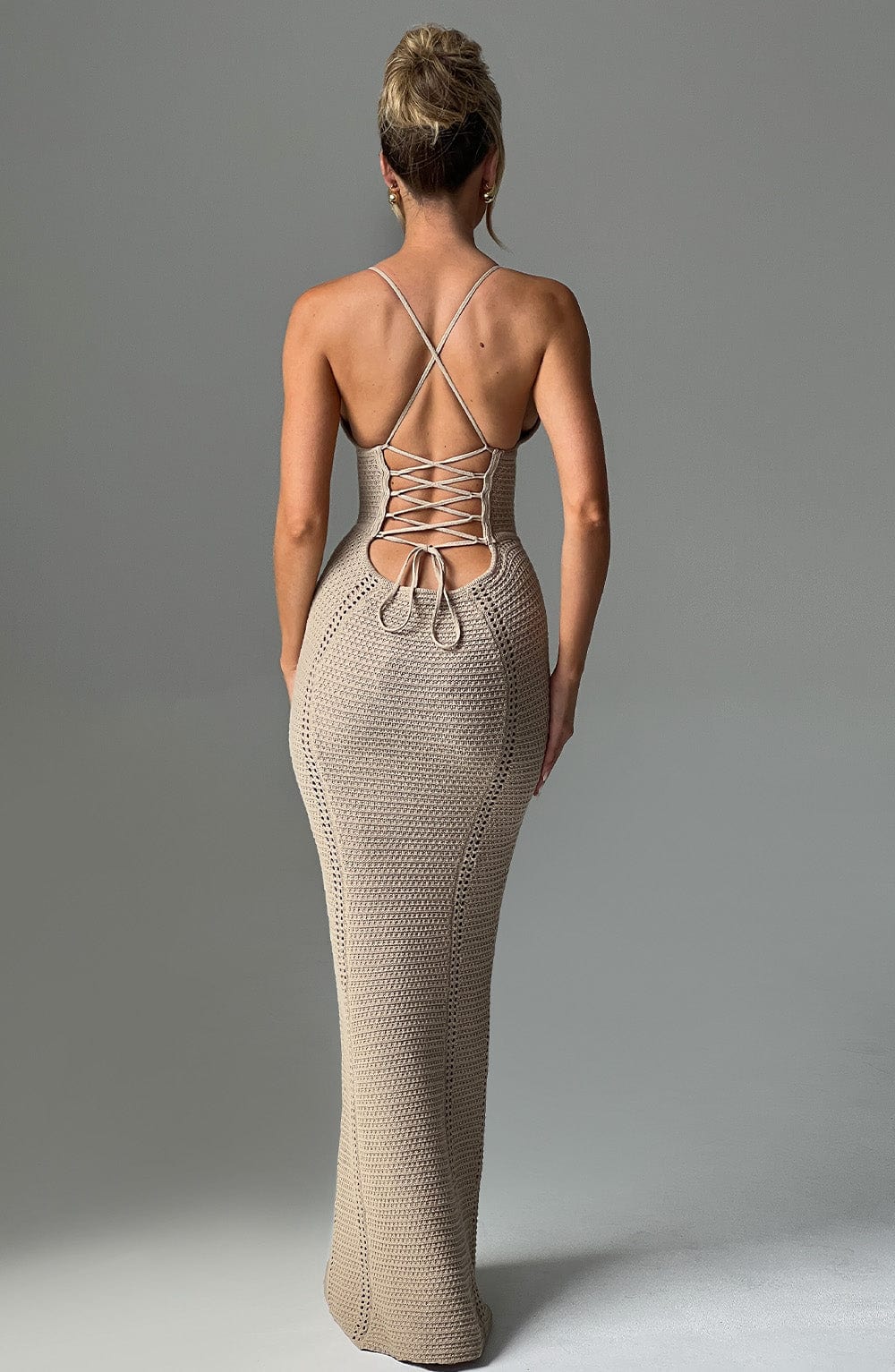 Vestido Maxi Xanthe - Beigef