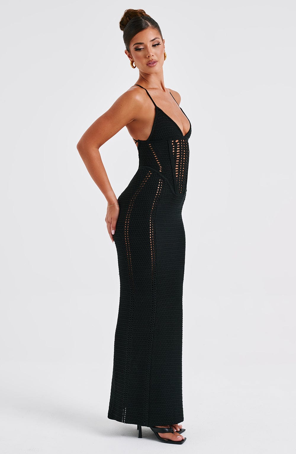 Vestido Maxi Xanthe - Negro