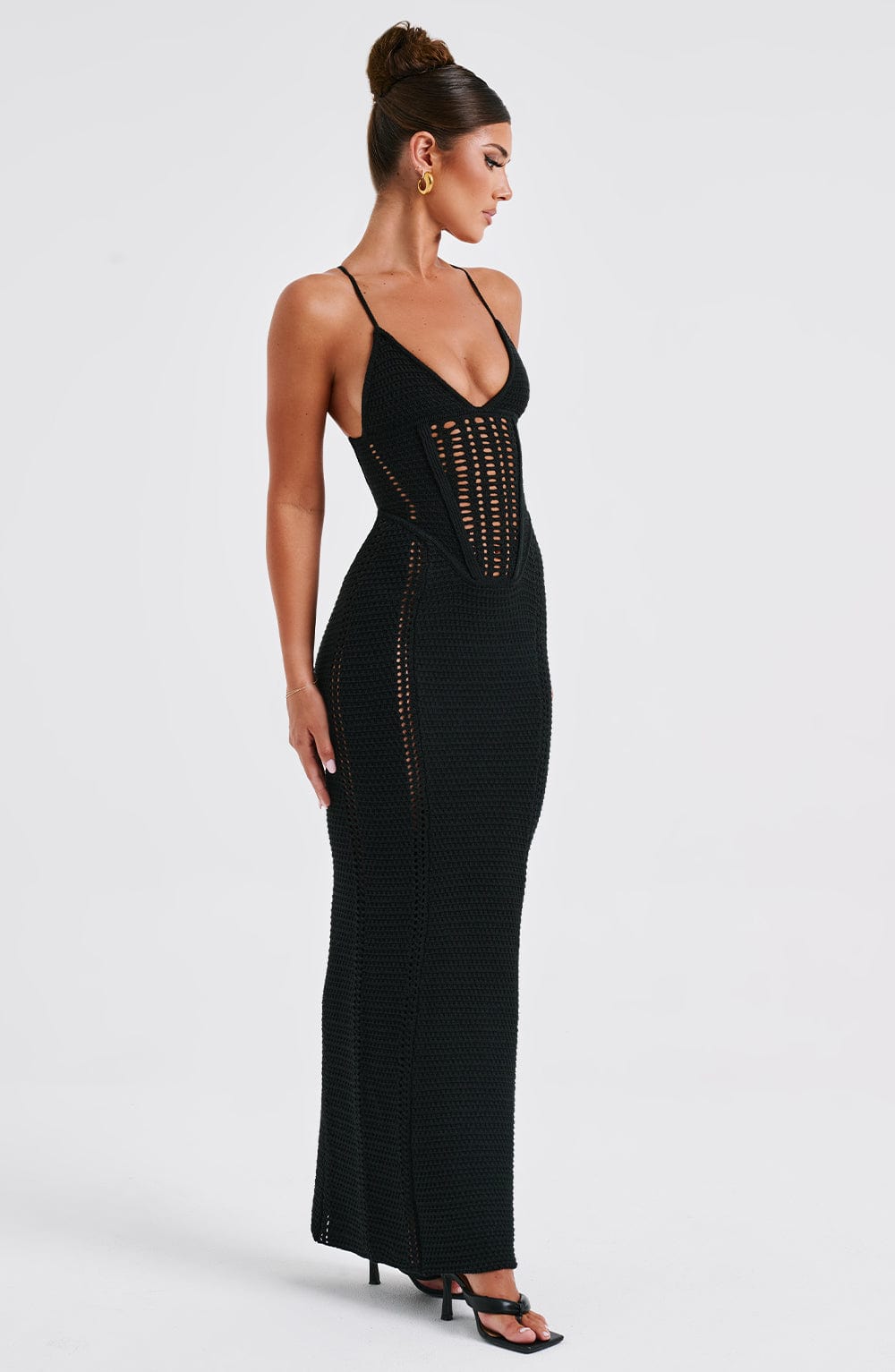 Vestido Maxi Xanthe - Negro