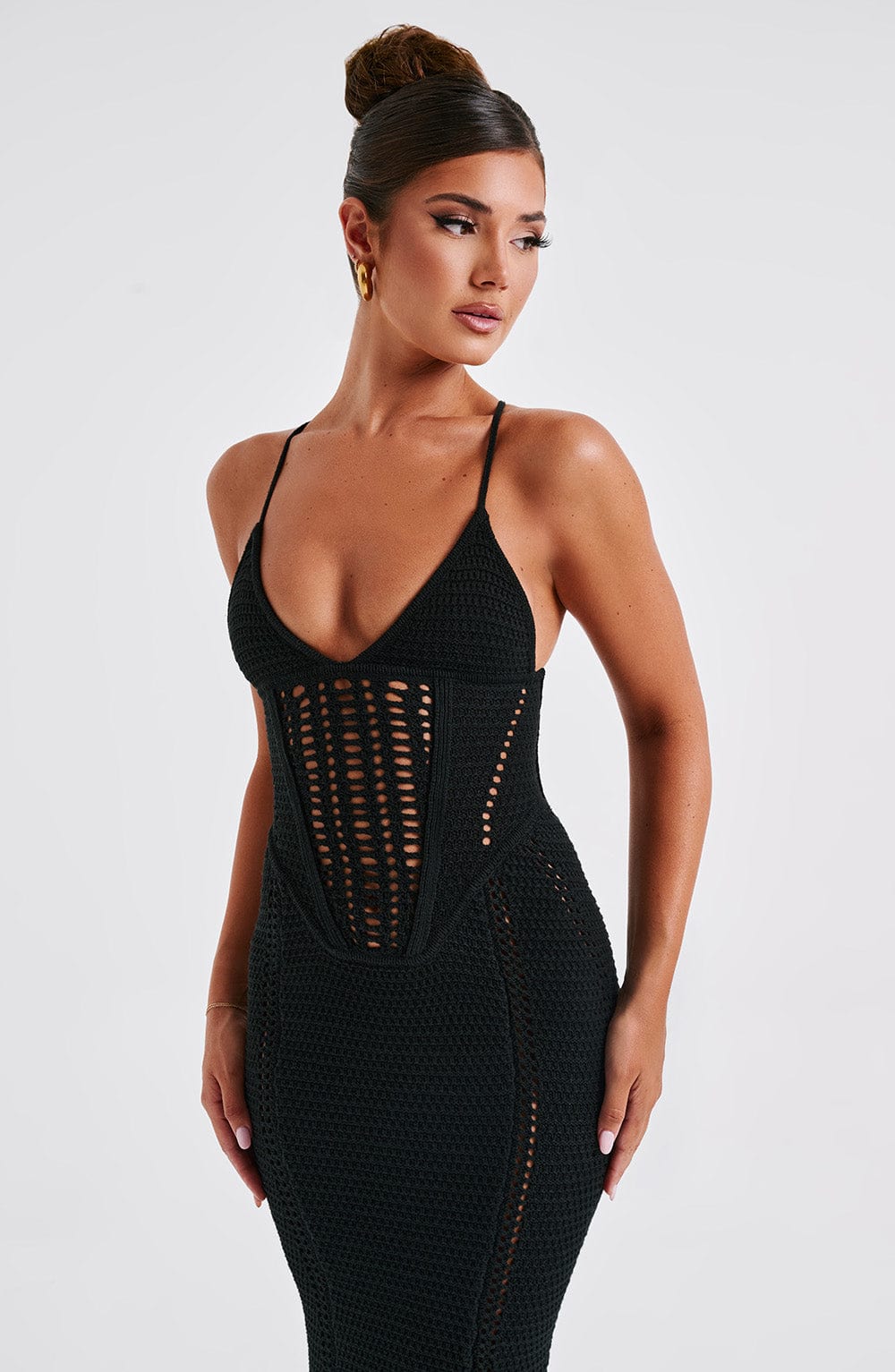 Vestido Maxi Xanthe - Negro