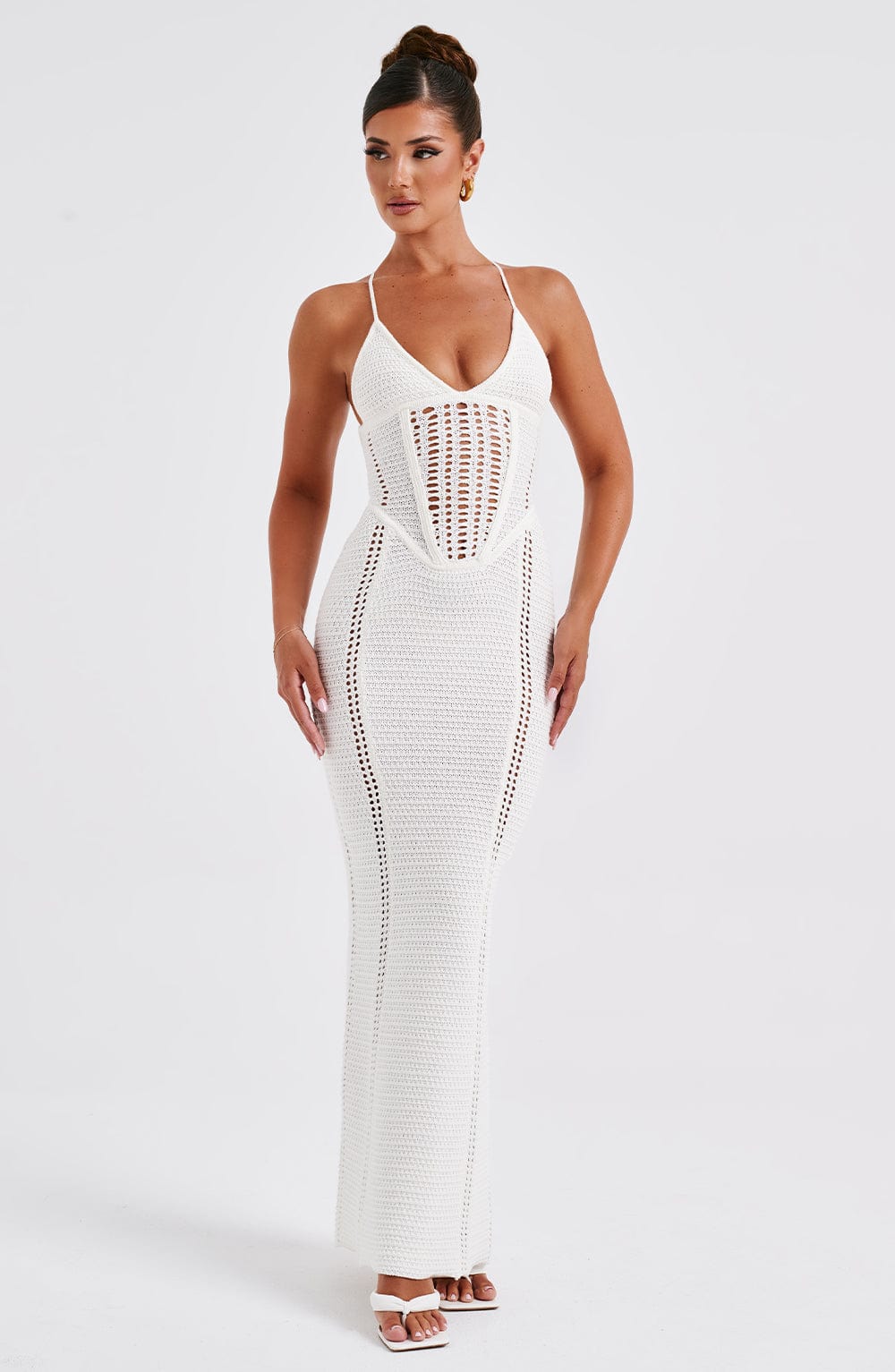 Vestido Maxi Xanthe - Blanco
