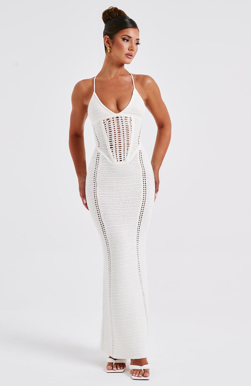 Vestido Maxi Xanthe - Blanco