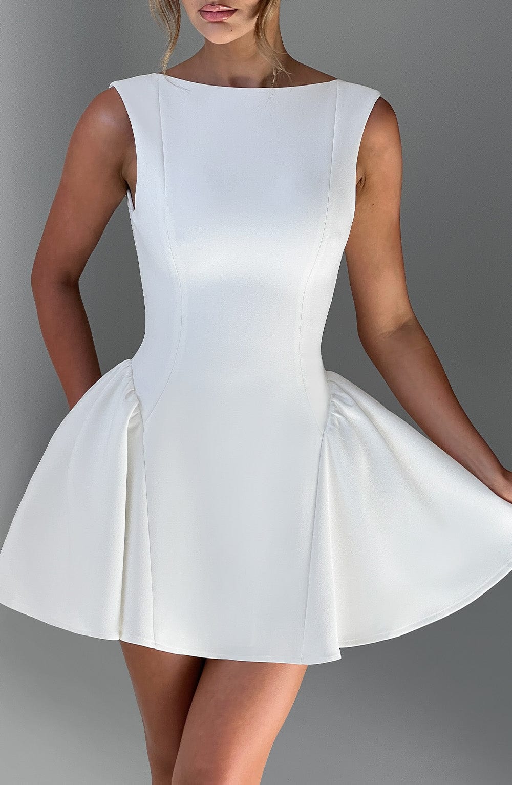 Vestido Mini Yalina - Marfil
