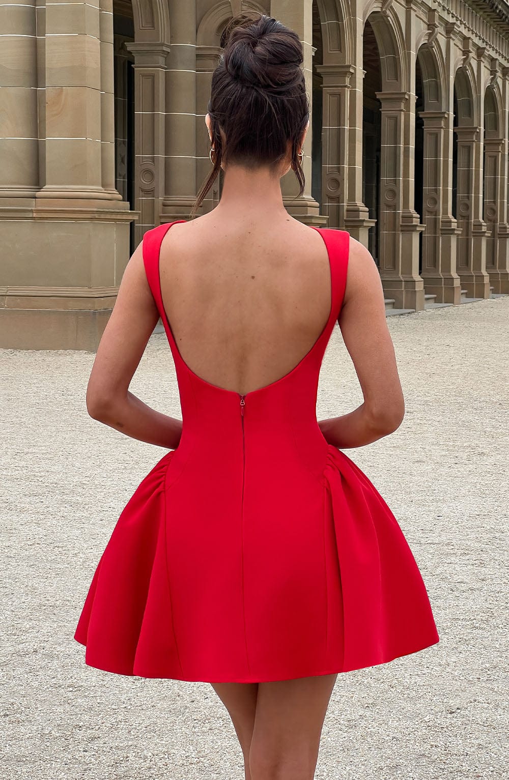 Vestido Mini Yalina - Rojo