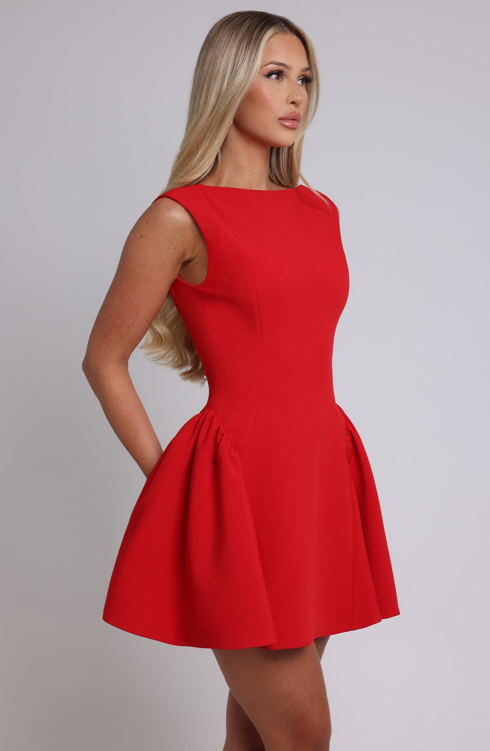Vestido Mini Yalina - Rojo