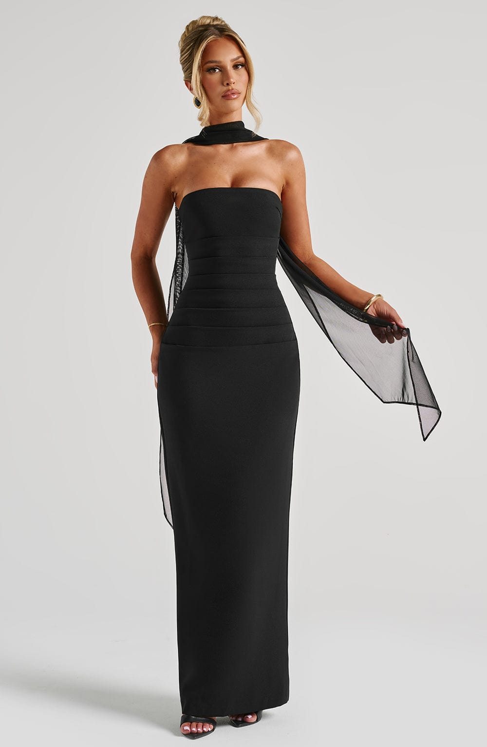Vestido Maxi Yulia - Negro