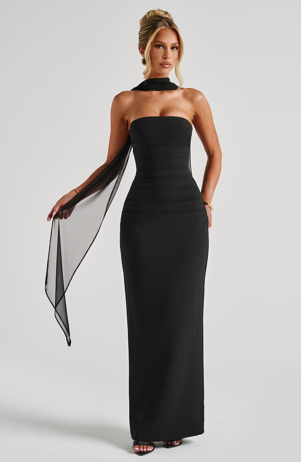 Vestido Maxi Yulia - Negro