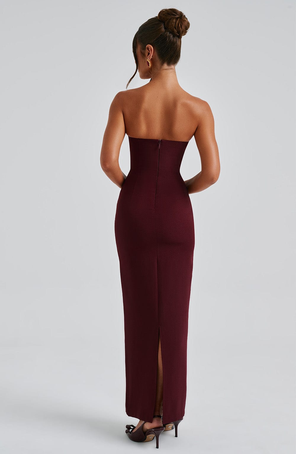 Vestido Maxi Yulia - Laca Cereza