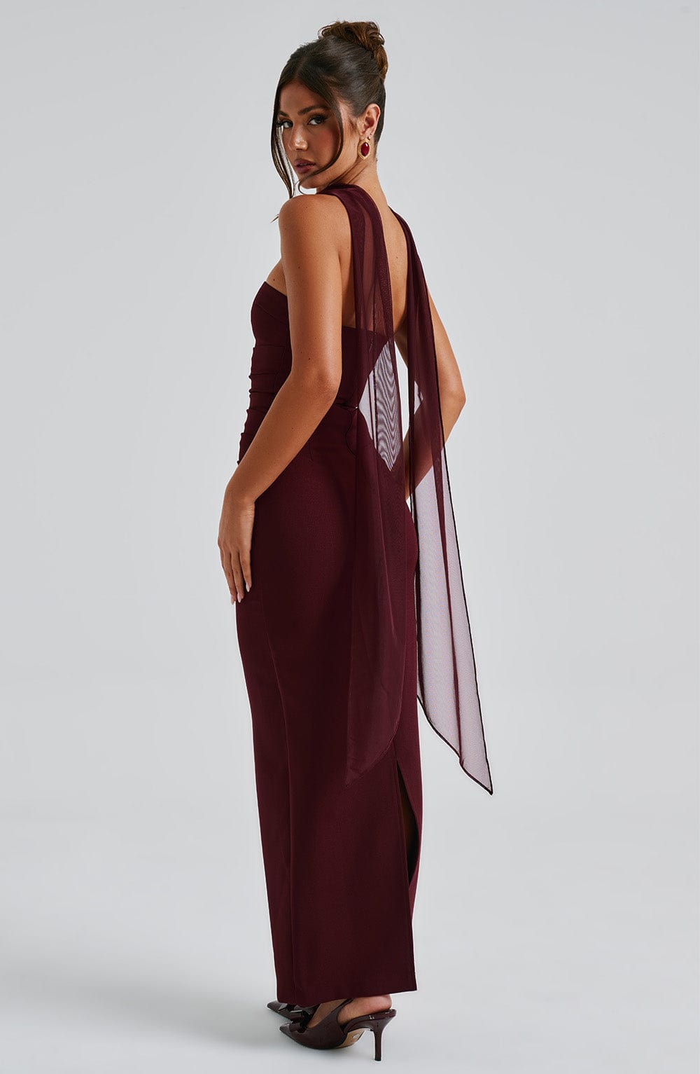 Vestido Maxi Yulia - Laca Cereza