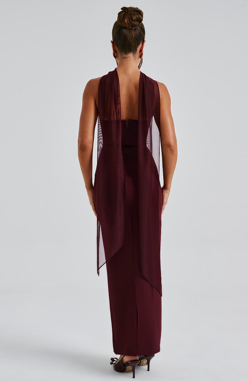 Vestido Maxi Yulia - Laca Cereza
