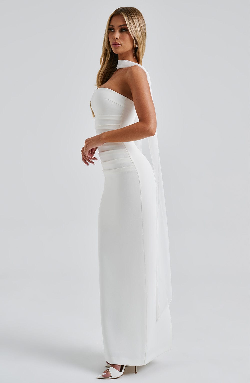 Vestido Maxi Yulia - Marfil
