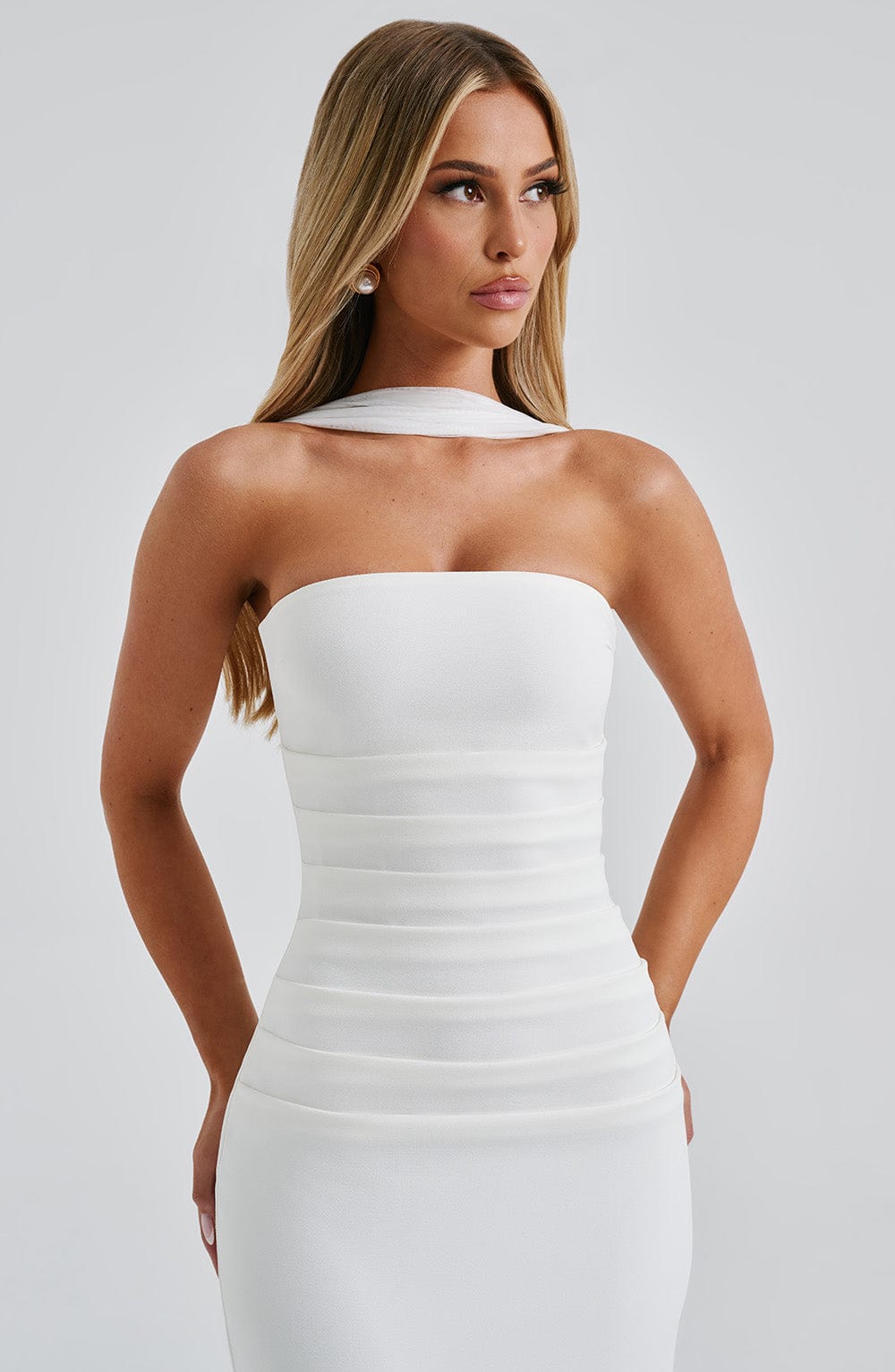 Vestido Maxi Yulia - Marfil