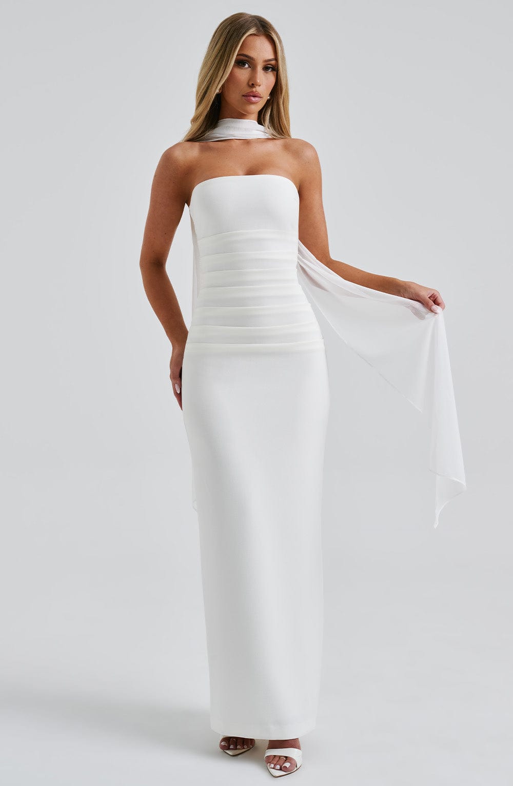 Vestido Maxi Yulia - Marfil
