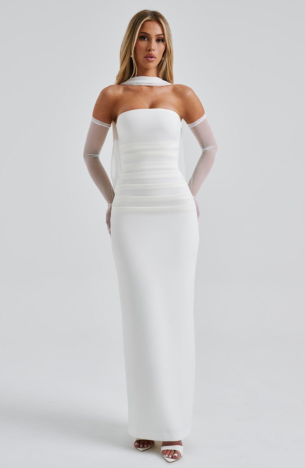 Vestido Maxi Yulia - Marfil