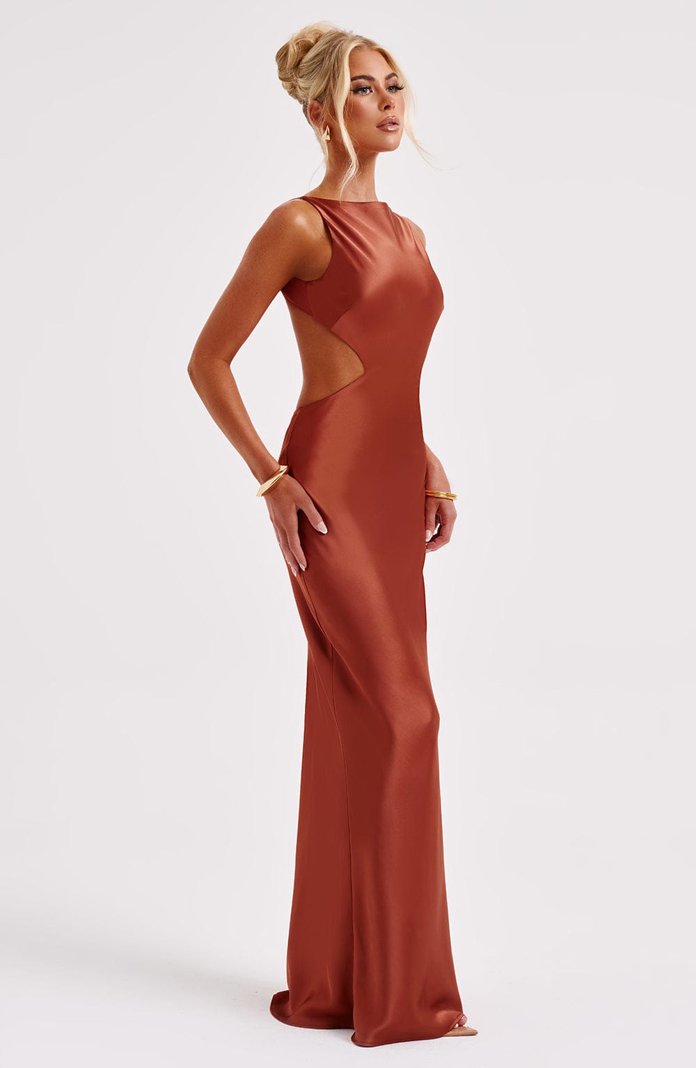 Vestido Maxi Yves - Óxido
