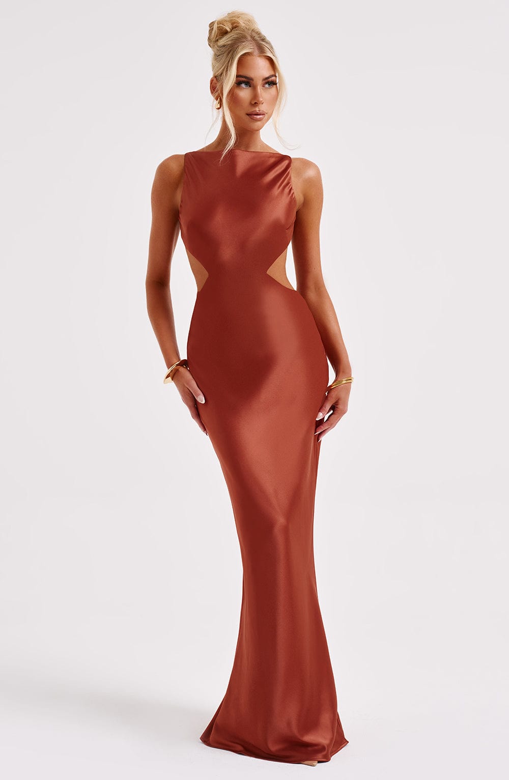 Vestido Maxi Yves - Óxido