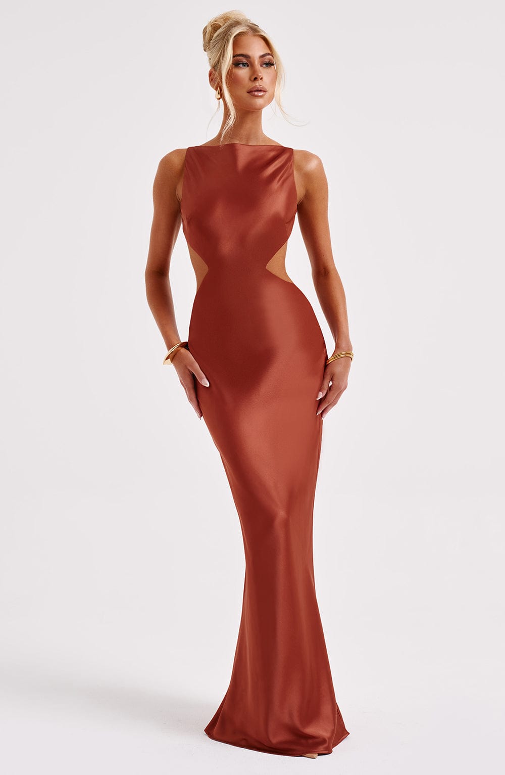 Vestido Maxi Yves - Óxido