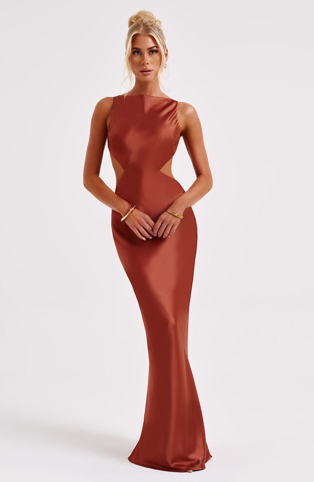 Vestido Maxi Yves - Óxido
