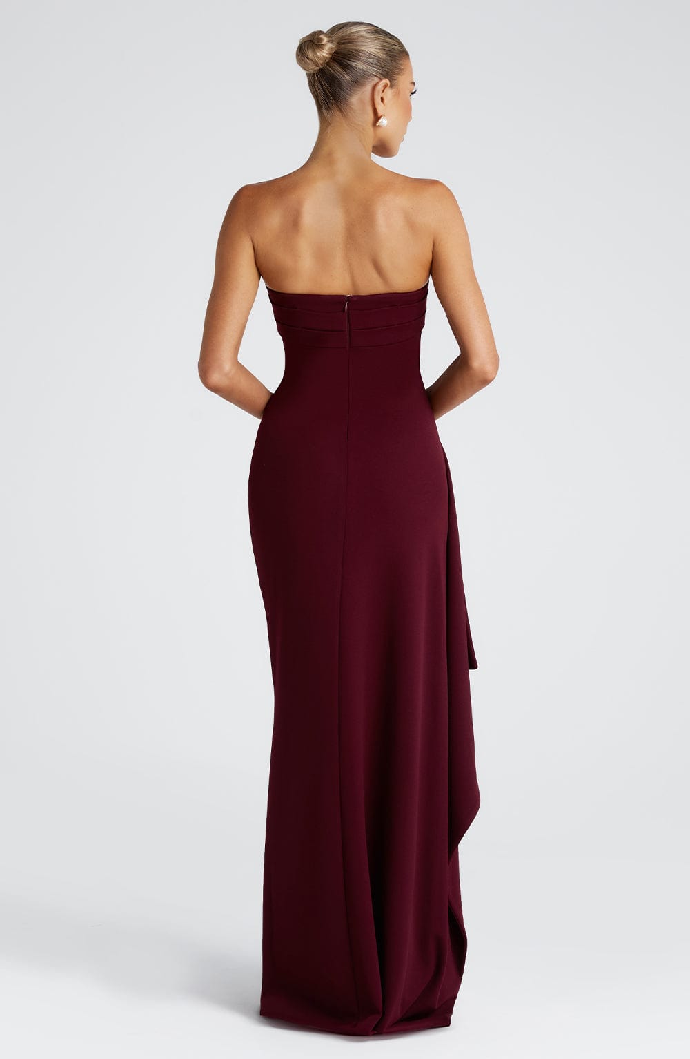 Vestido Maxi Zafira - Laca de Cereza
