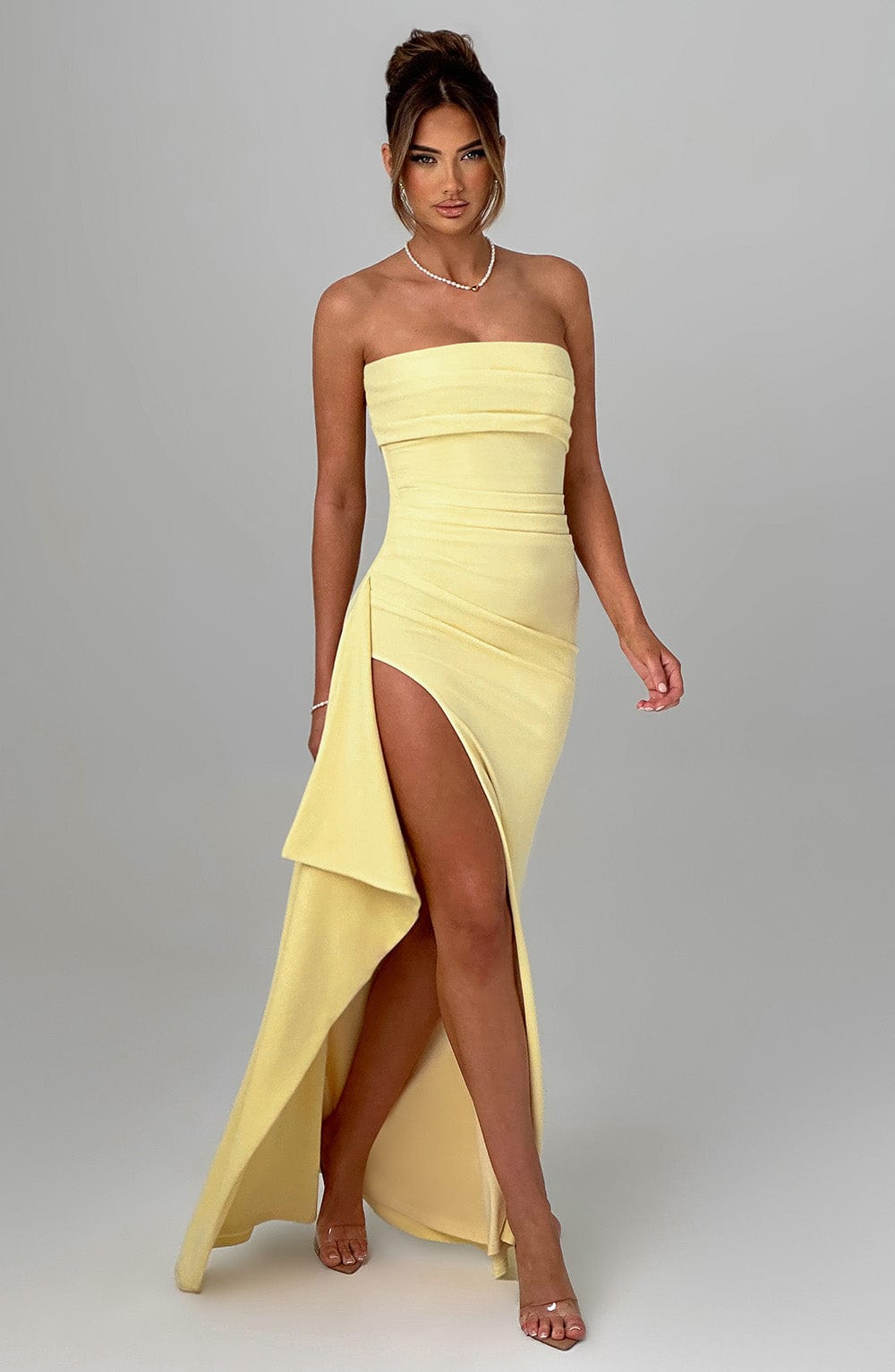 Vestido Maxi Zafira - Limón