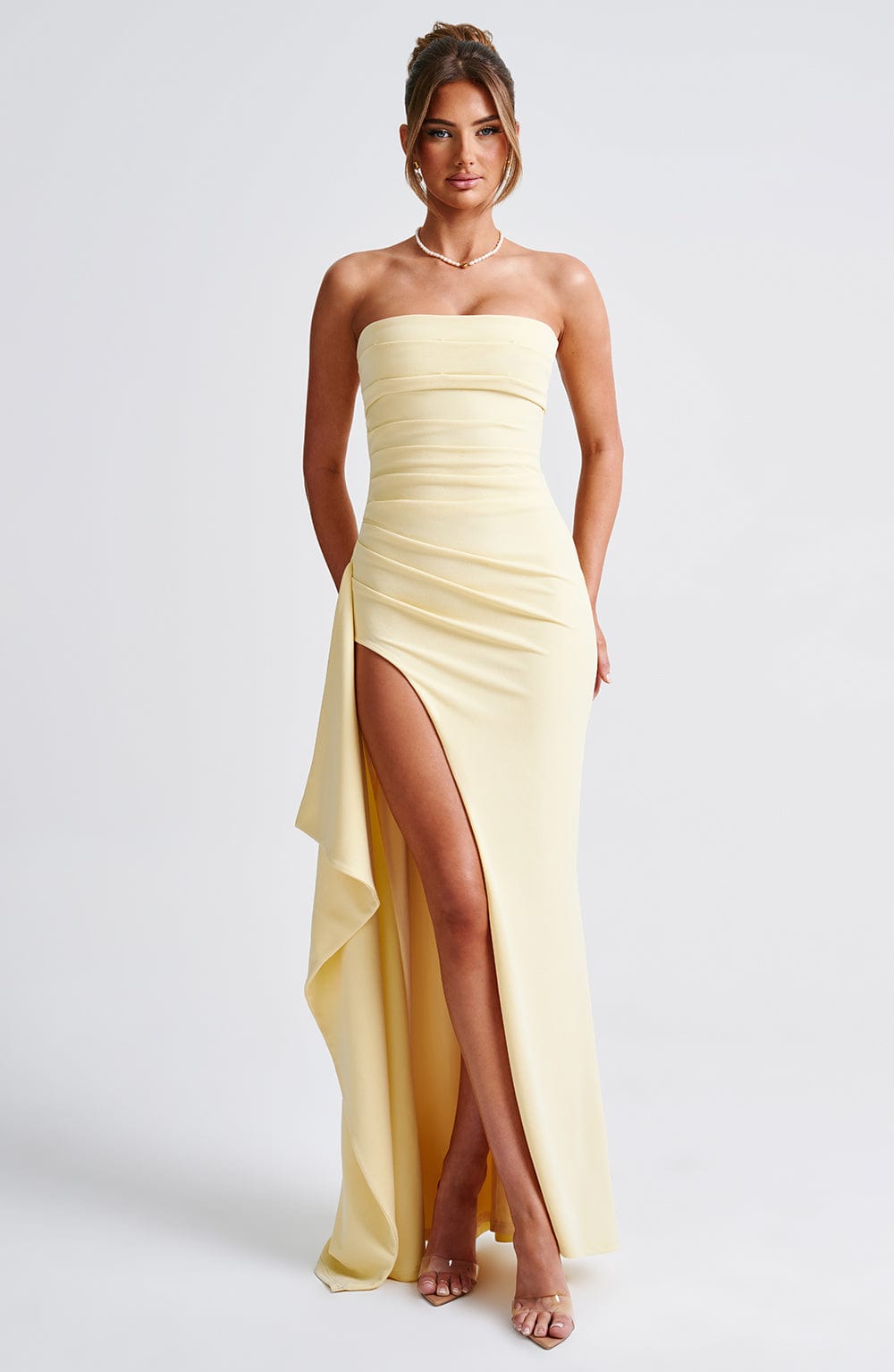 Vestido Maxi Zafira - Limón