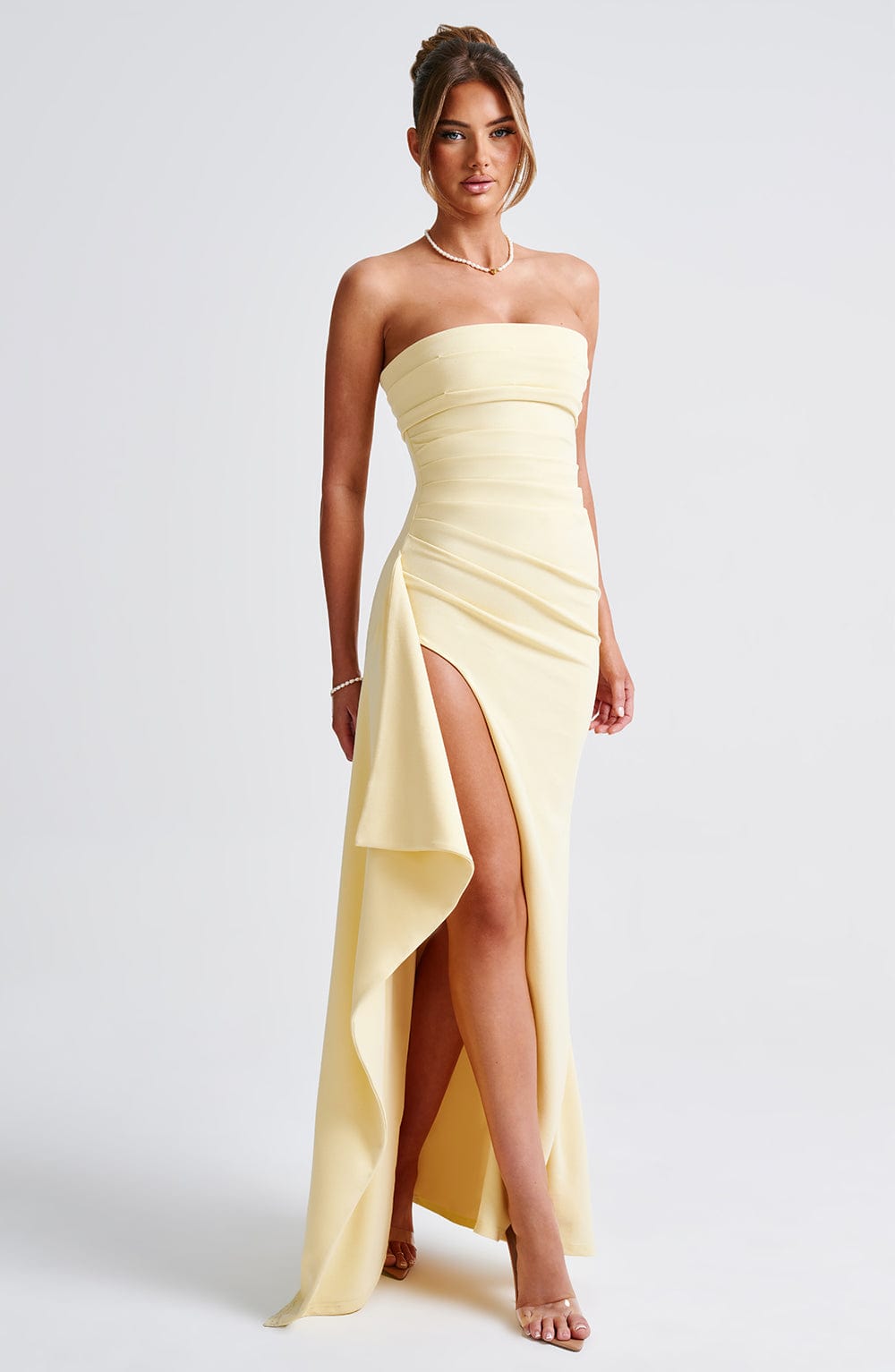 Vestido Maxi Zafira - Limón