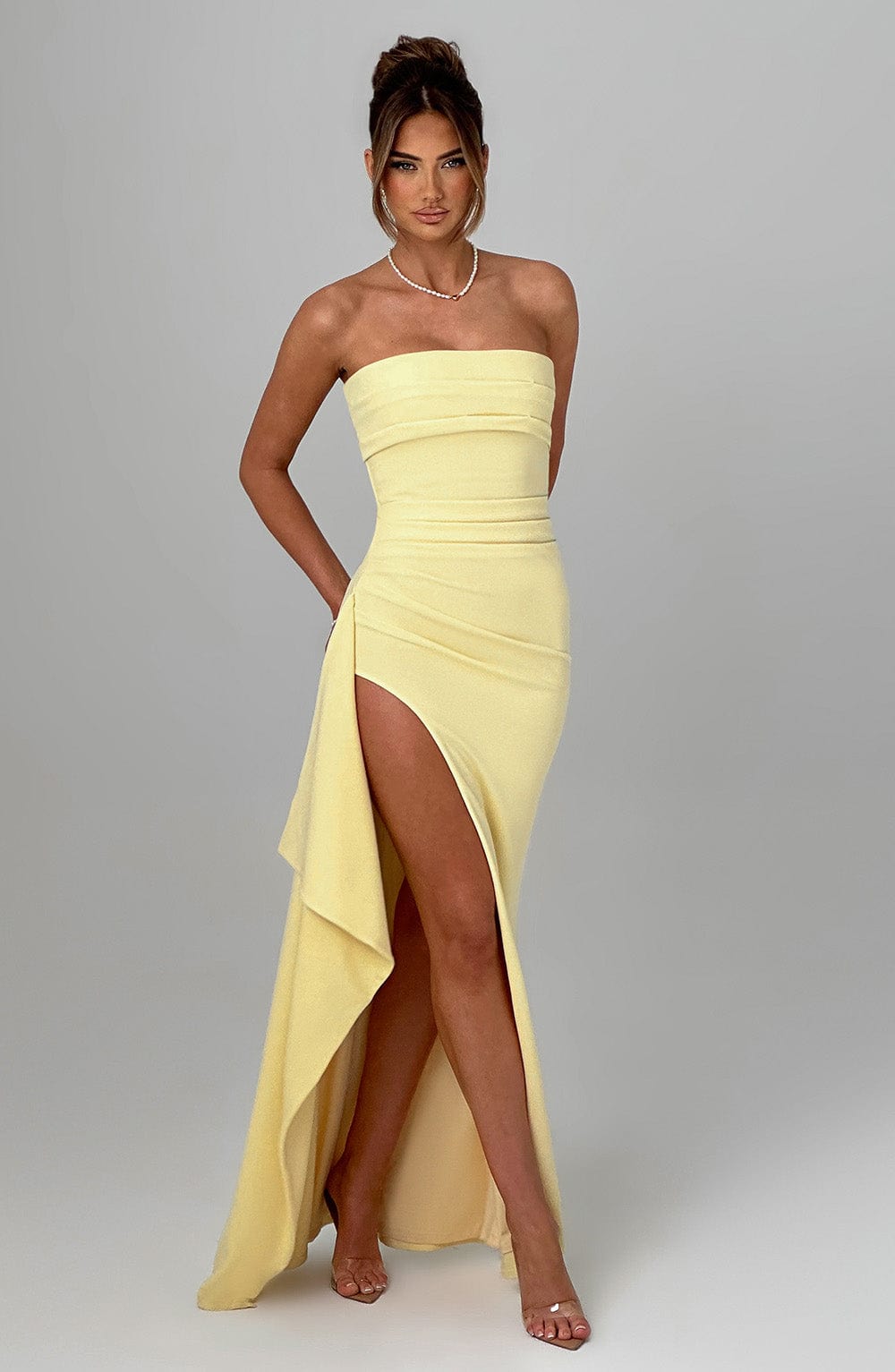 Vestido Maxi Zafira - Limón