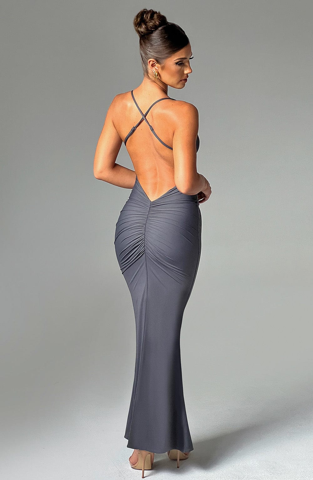 Vestido Maxi Zelda - Carbón