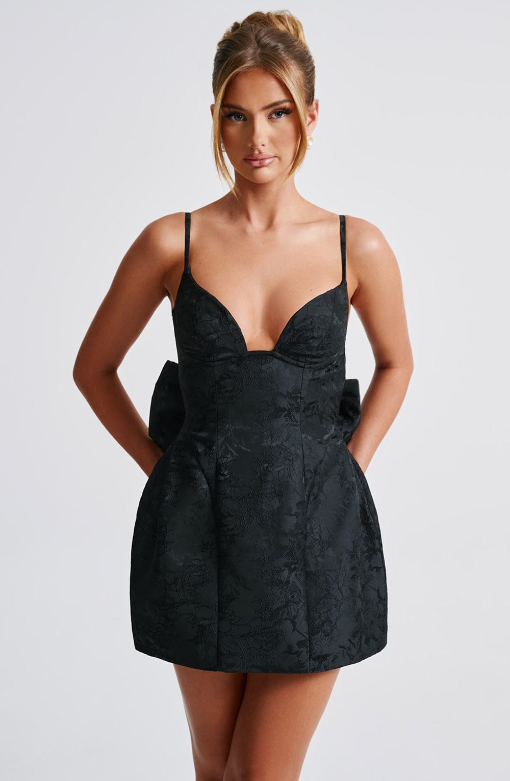 Vestido Mini Zoella - Negro