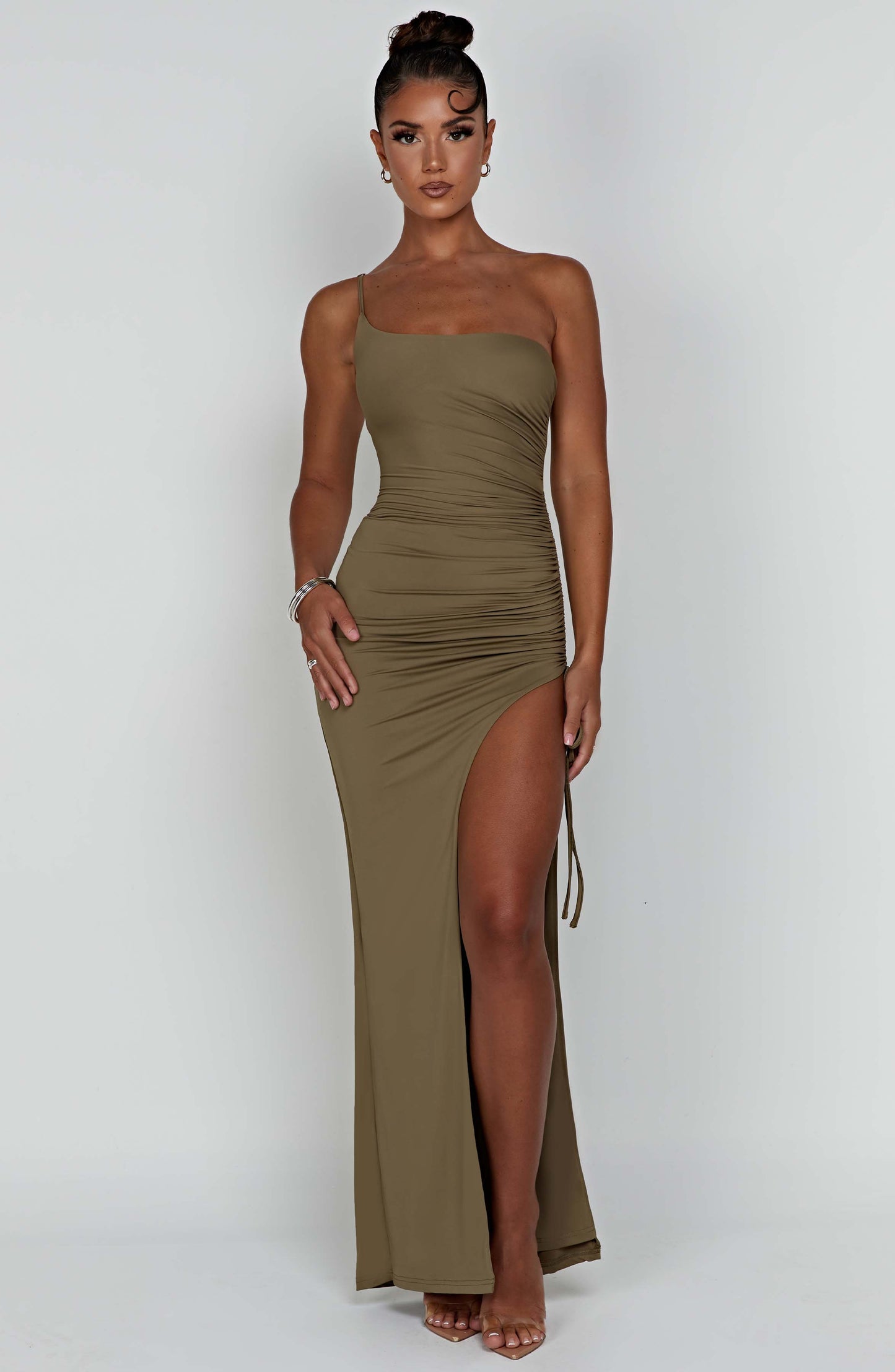 Vestido Maxi Zuri - Caqui