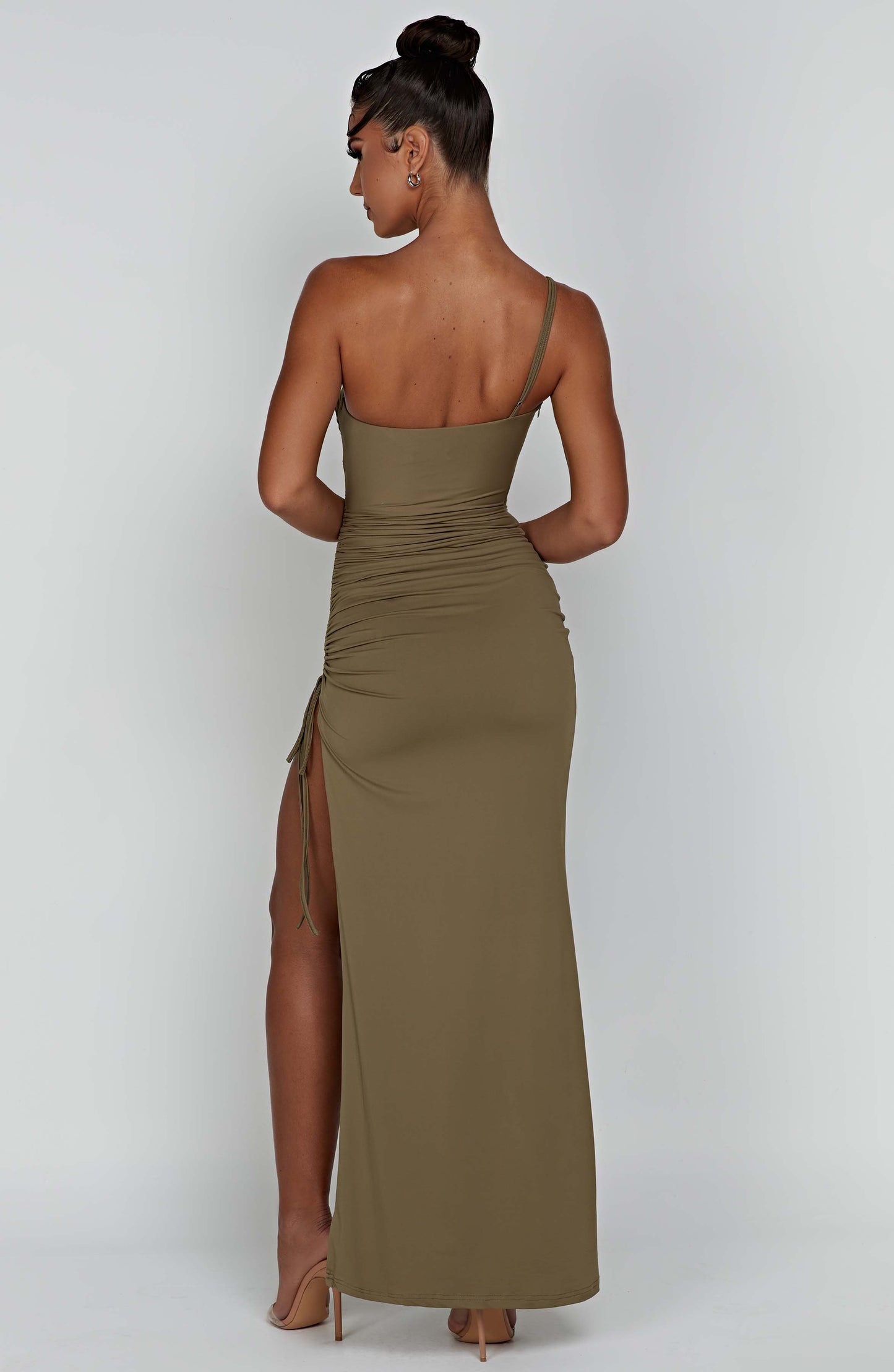 Vestido Maxi Zuri - Caqui