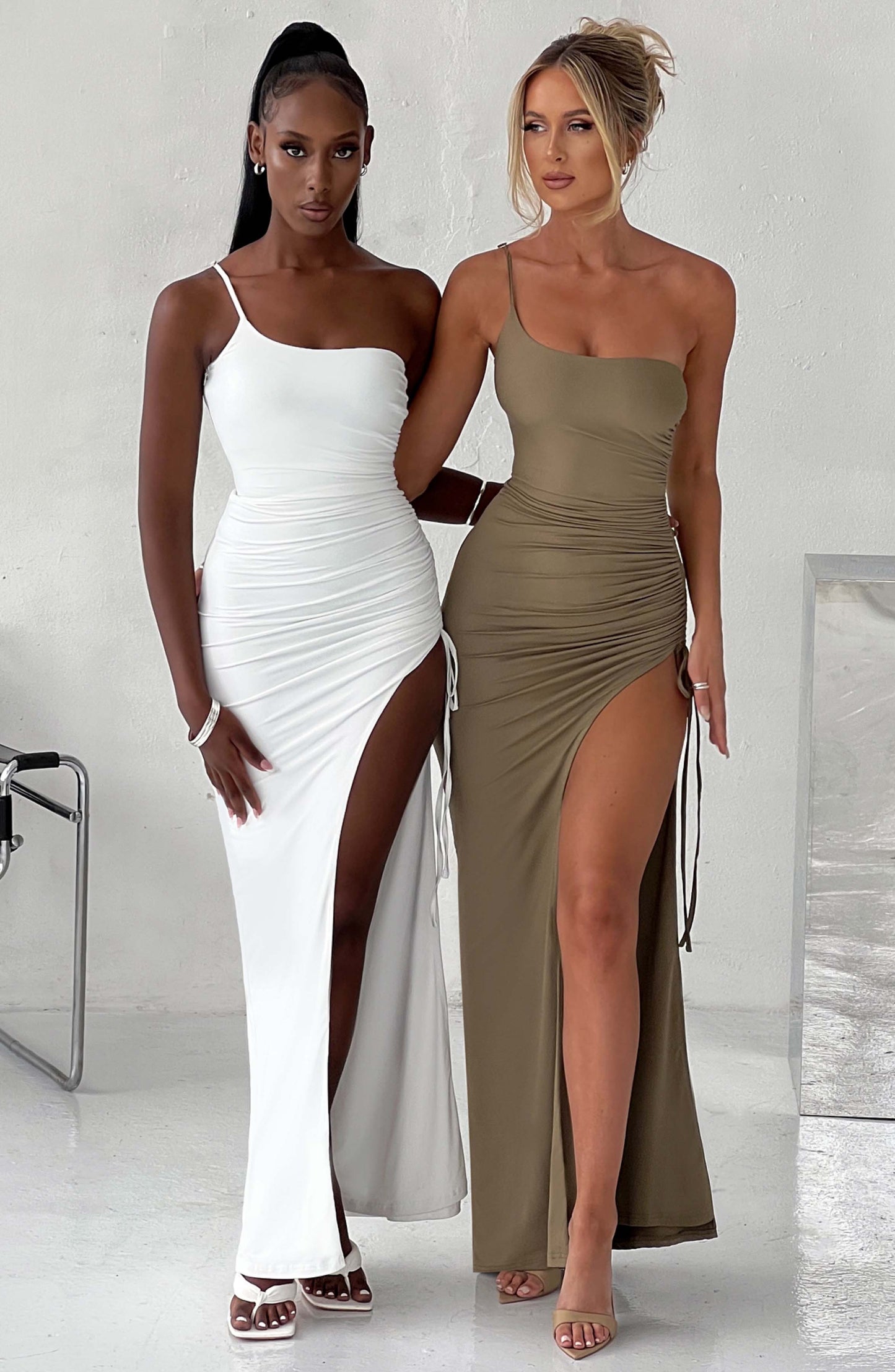 Vestido Maxi Zuri - Caqui