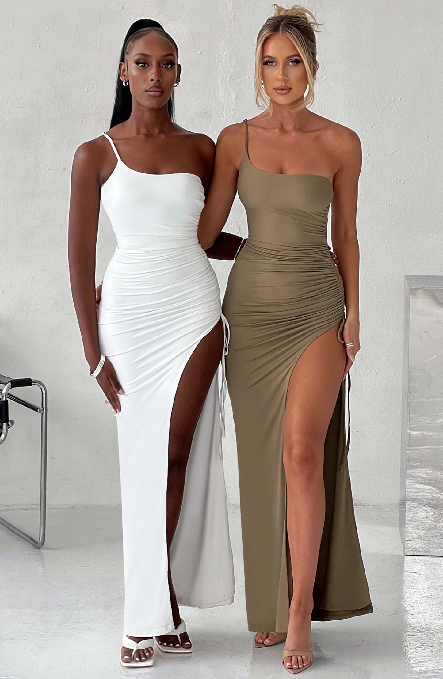 Vestido Maxi Zuri - Caqui