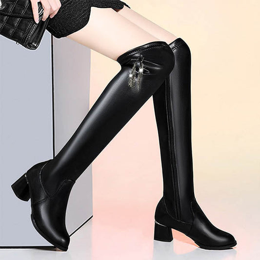 Orthopedic Leather Boots - Amelie