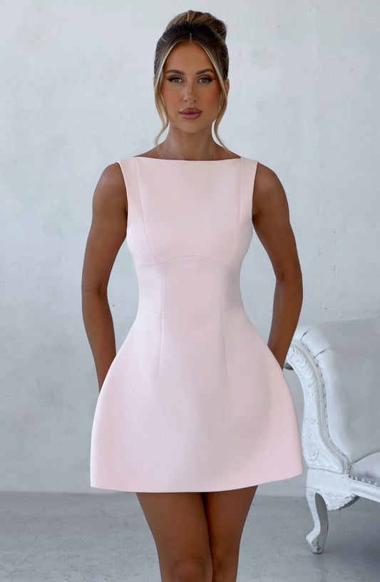 Vestido Mini Alana - Blush