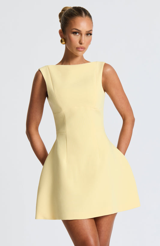 Vestido Mini Alana - Limón