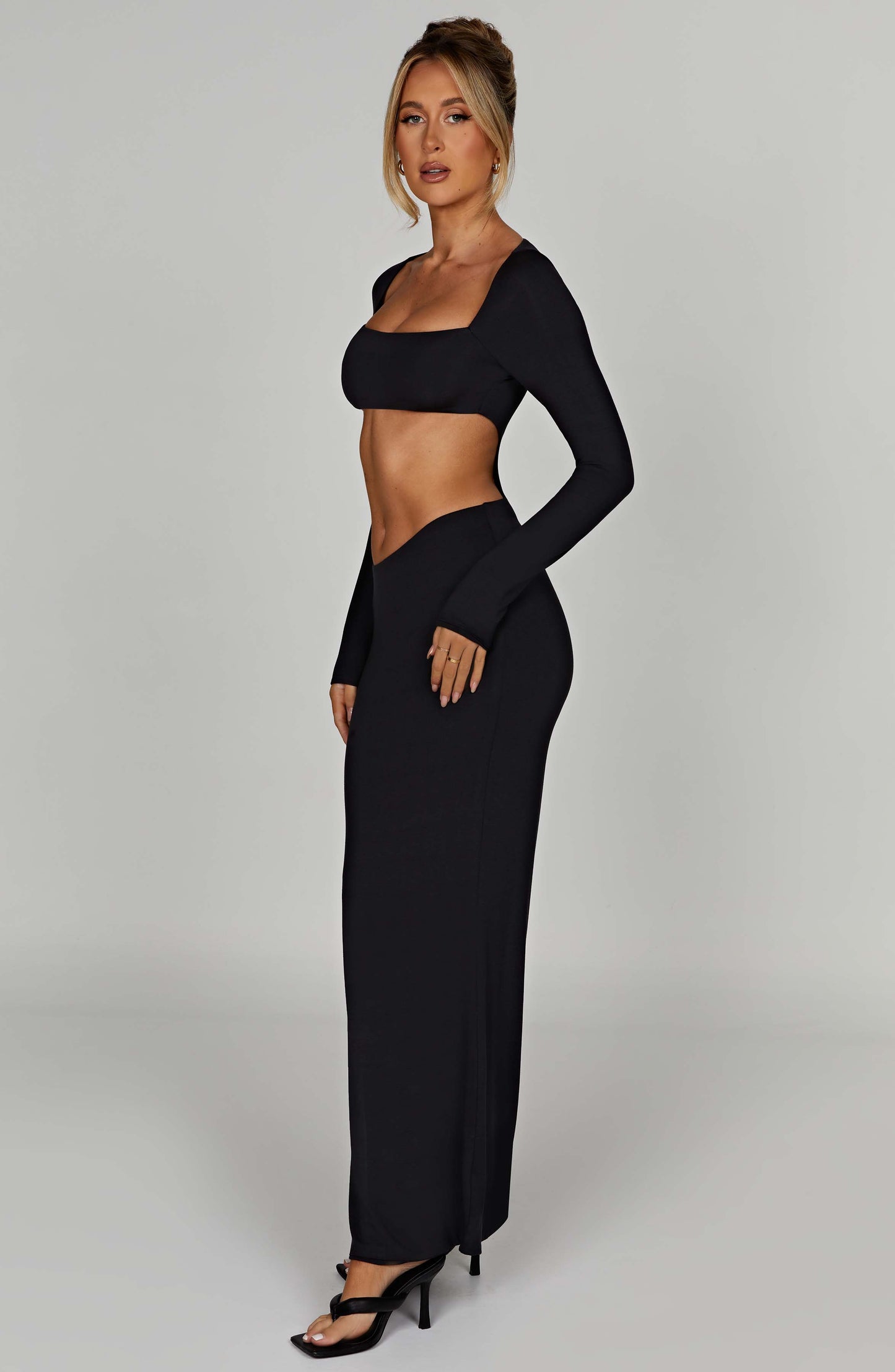 Vestido Maxi Amari - Negro