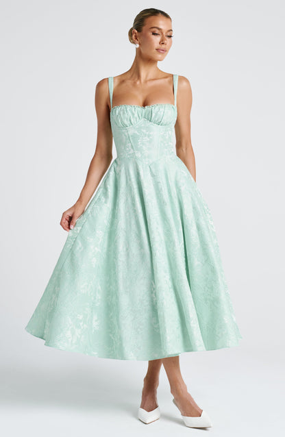 Vestido Midi Amity - Menta